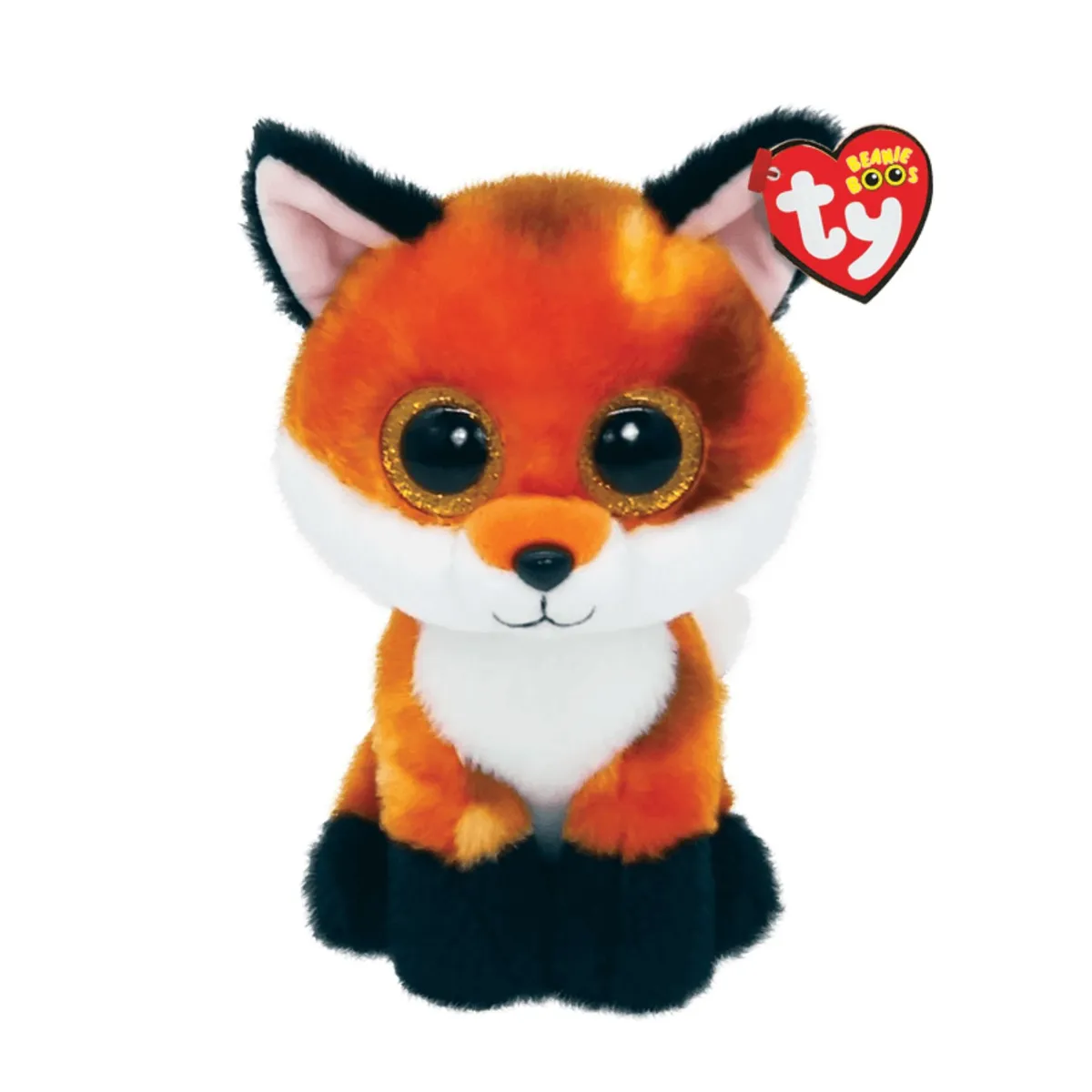 TY - PELUCHE TY BEANIE BOOS MEADOW ZORRO NARANJA REGULAR 36379