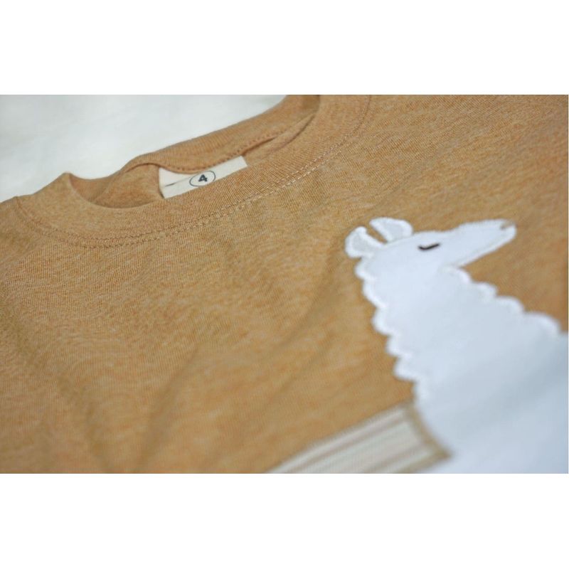 CHILD'S WAY - POLO LLAMA BORDADA ALGODON NATIVO ORGANICO