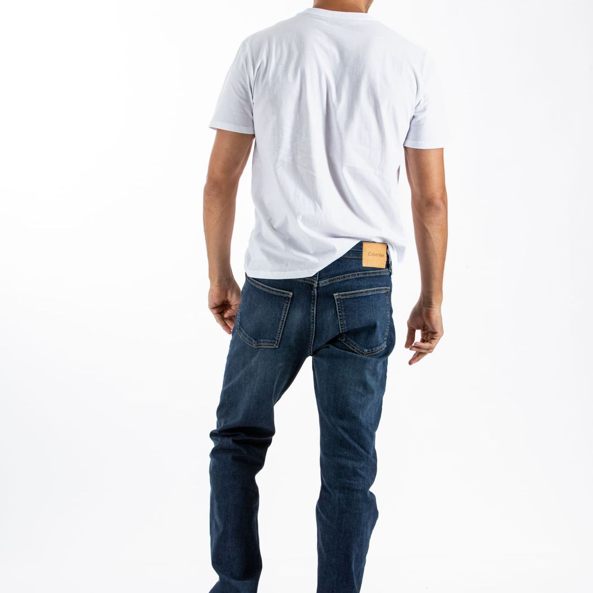 CALVIN KLEIN - JEAN SLIM STRAIGHT AVEDON DARK HS J