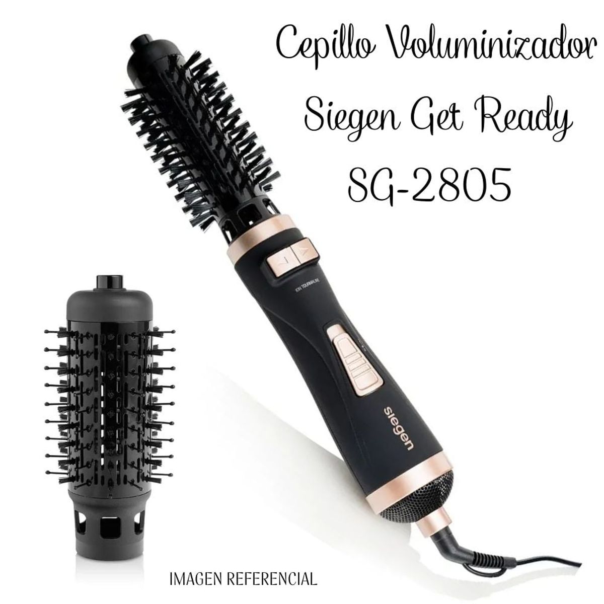 SIEGEN - Cepillo Secador - Voluminizador Siegen Get Ready SG-2805