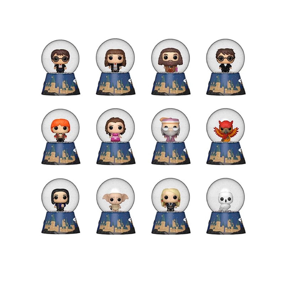 FUNKO - HARRY POTTER MINI SNOW GLOBE 1 PERSONAJE ALEATORIO