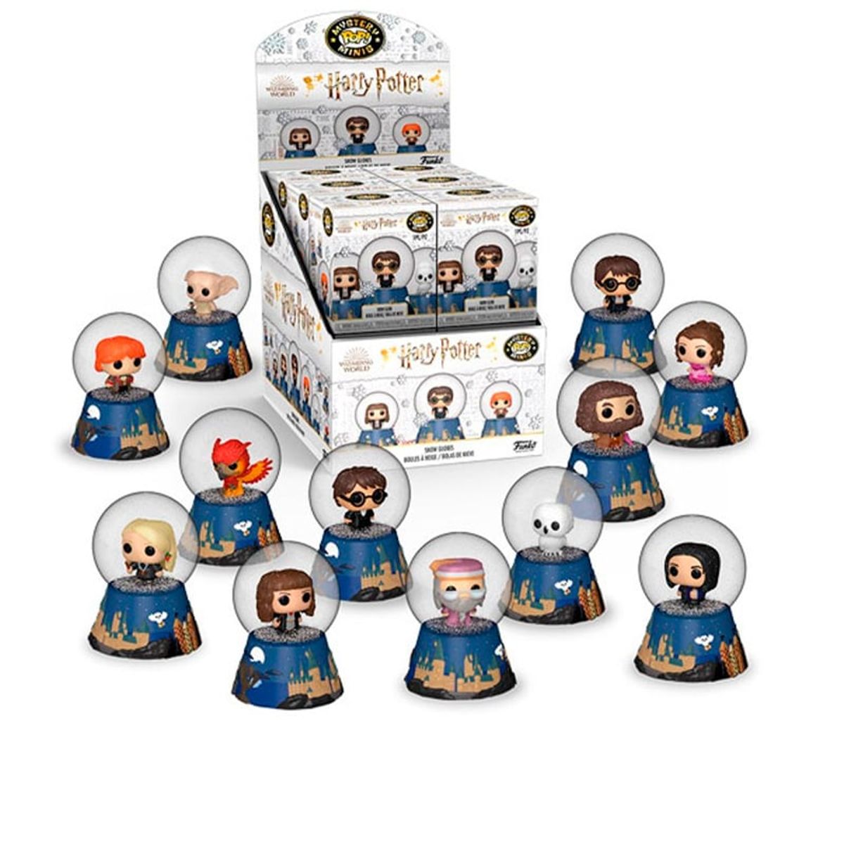 FUNKO - HARRY POTTER MINI SNOW GLOBE 1 PERSONAJE ALEATORIO