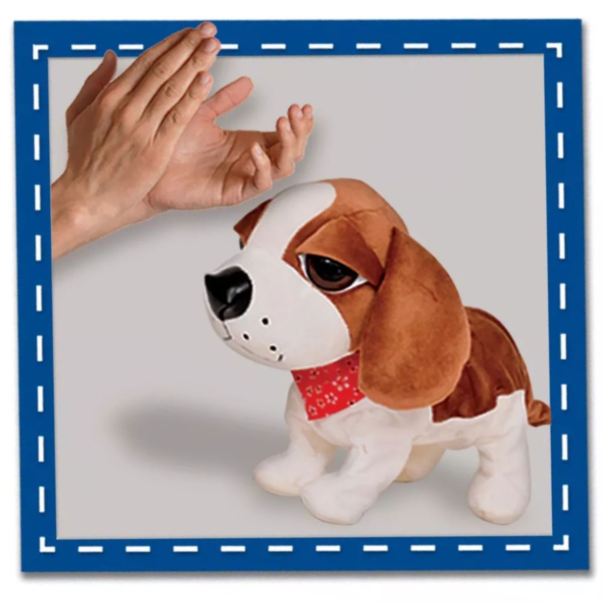 OEM - Perro Mascota Peluche Interactivo Ladra Gruñe