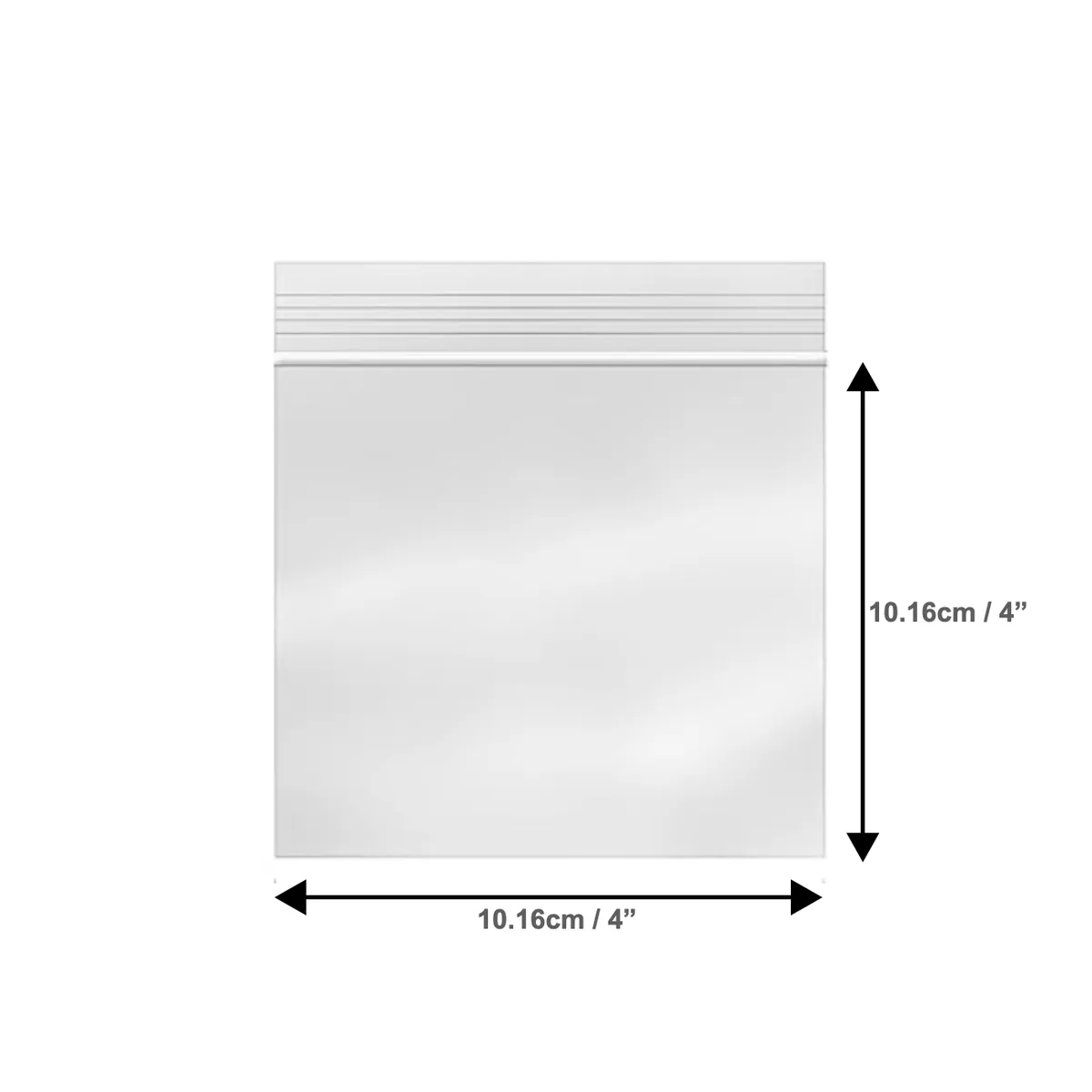 OEM - Paquete 100 bolsas herméticas 4 x 4 pulgadas (10x10 cm)