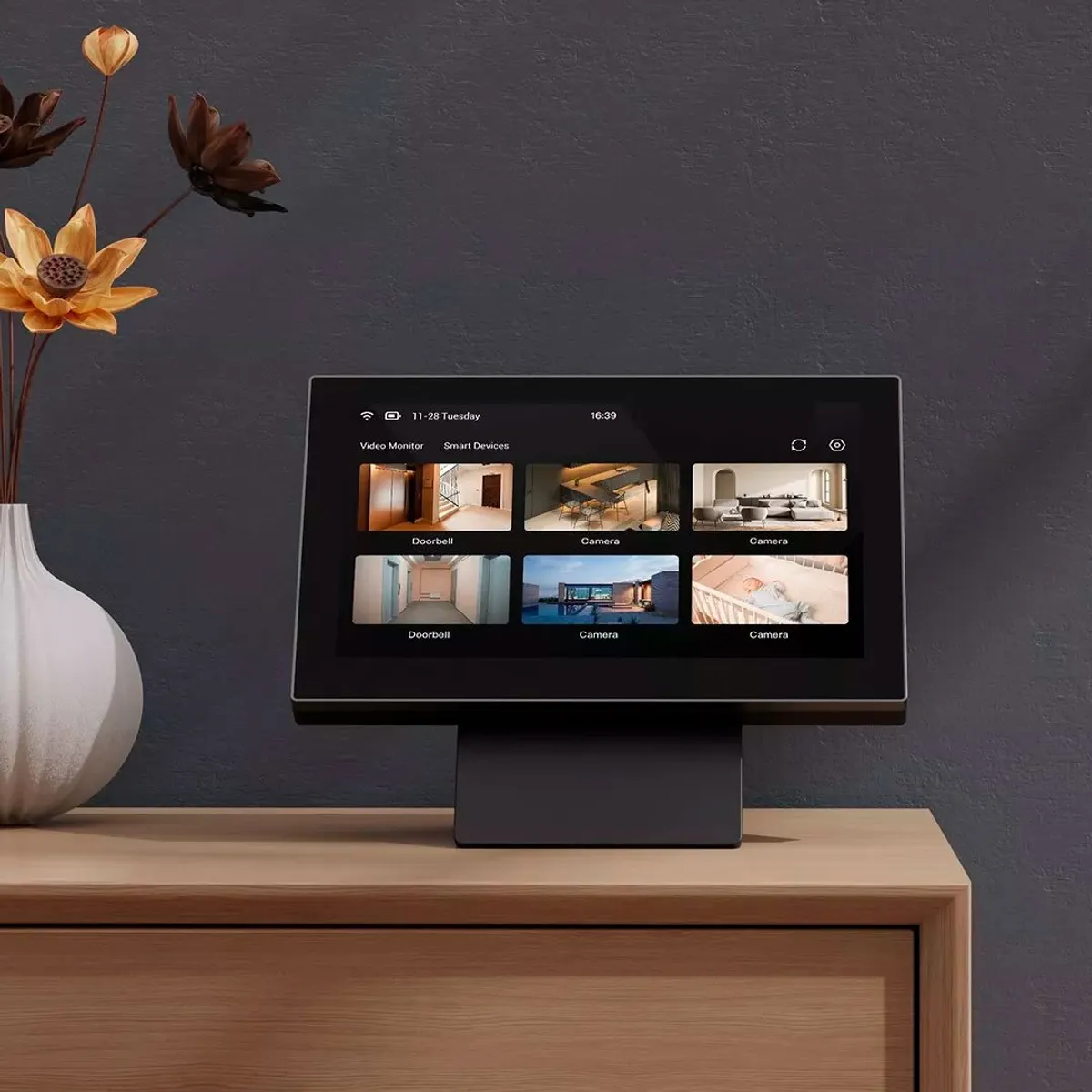 EZVIZ - EZVIZ SD7 Monitor WIFI camaras videoportero 7 con bateria