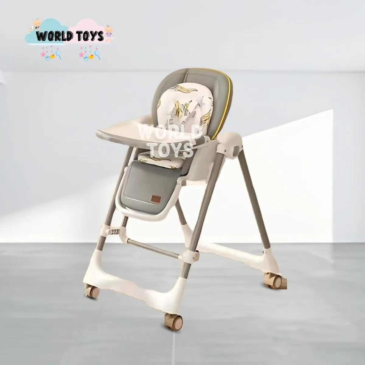 BABY - Silla de Comer «VANDIVIER » Edición Limitada Gray