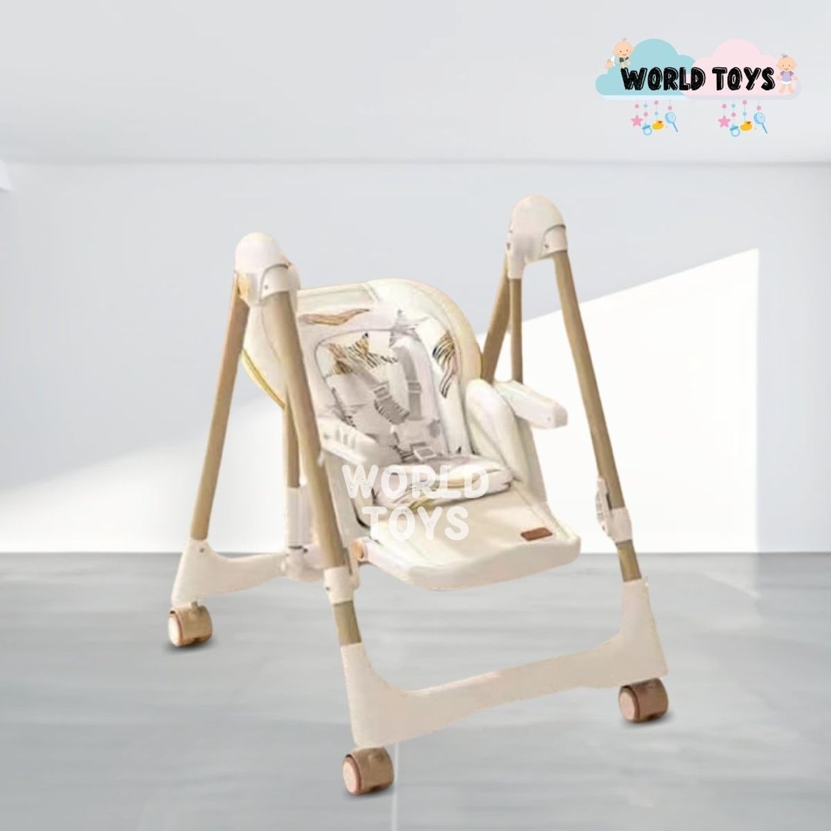 BABY - Silla de Comer «VANDIVIER » Edición Limitada Beige