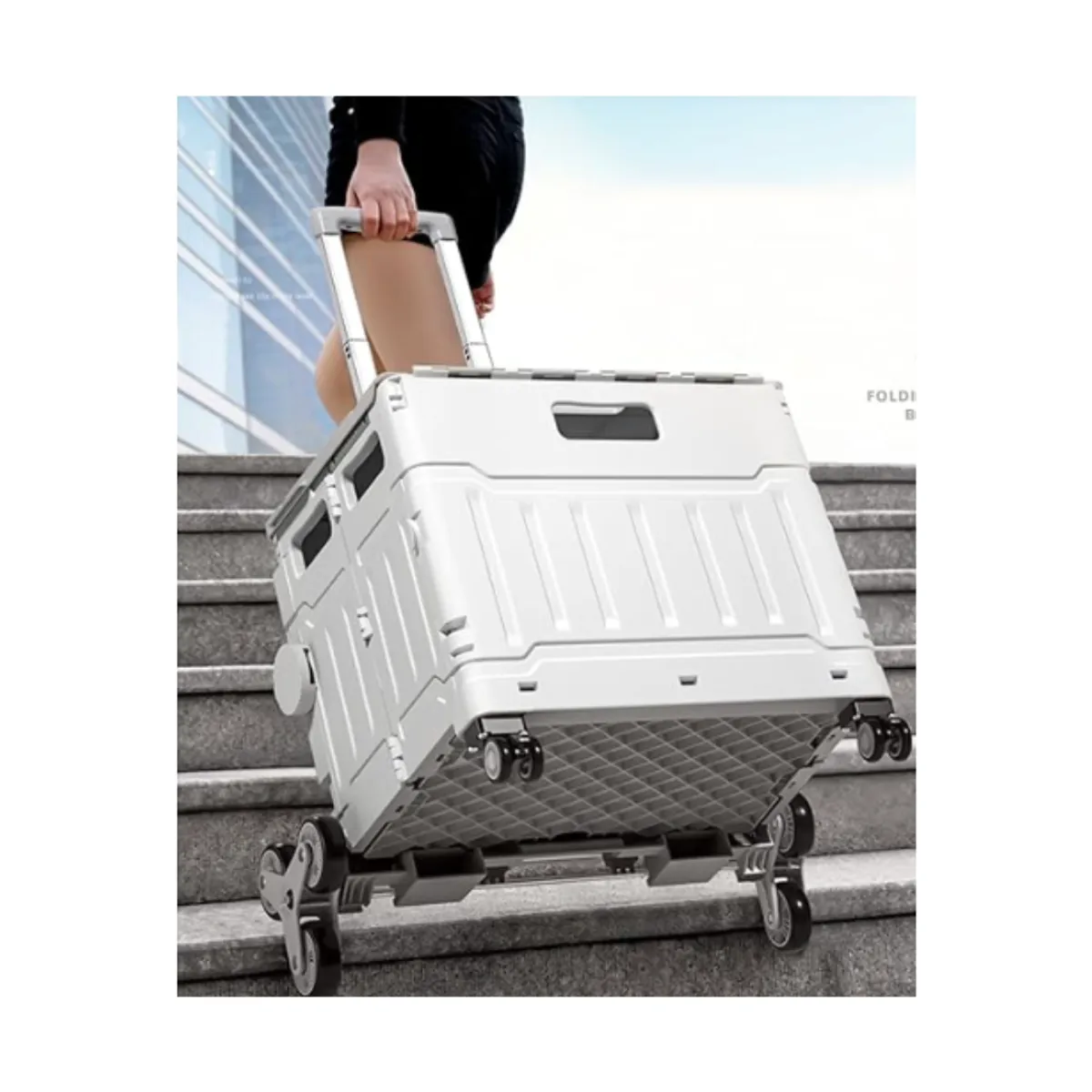 GENERICO - CARRITO PLEGABLE MULTIFUNCIÓN