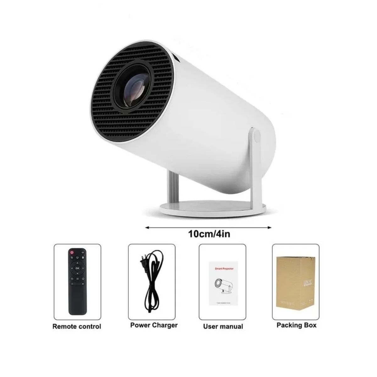 OEM - Proyector Multimedia 4K Tv HD Calidad Smart Android Led