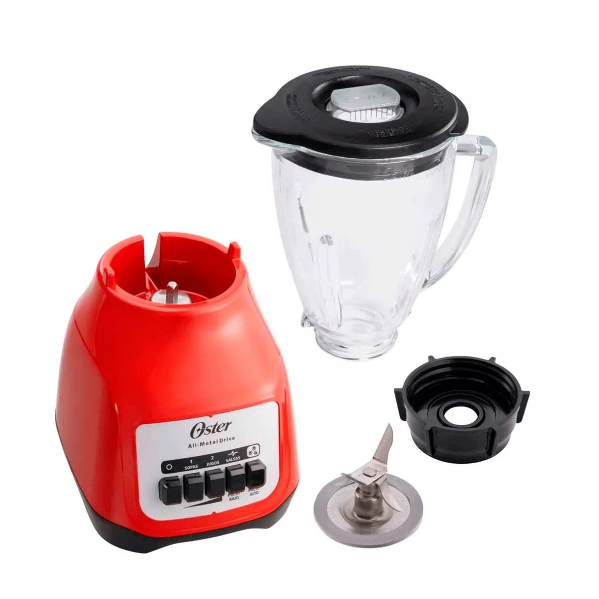 OSTER - Licuadora Oster 2 Velocidades mas pulso BLSTKAG-RPB