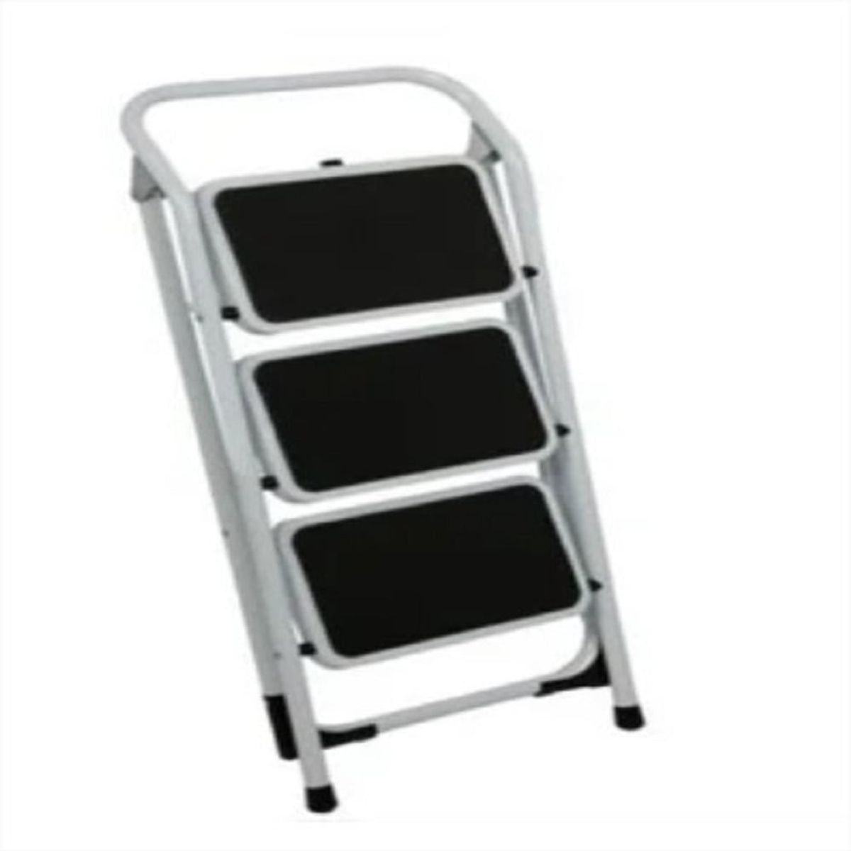 GENERICO - Escalera Plegable Tijera Metal 3 Pasos