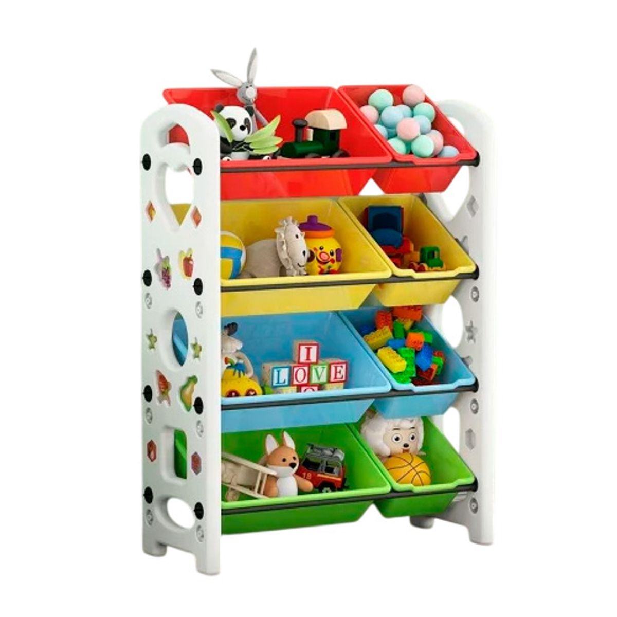 GENERICO - Estante De Almacenamiento Para Juguetes Niños Organizador