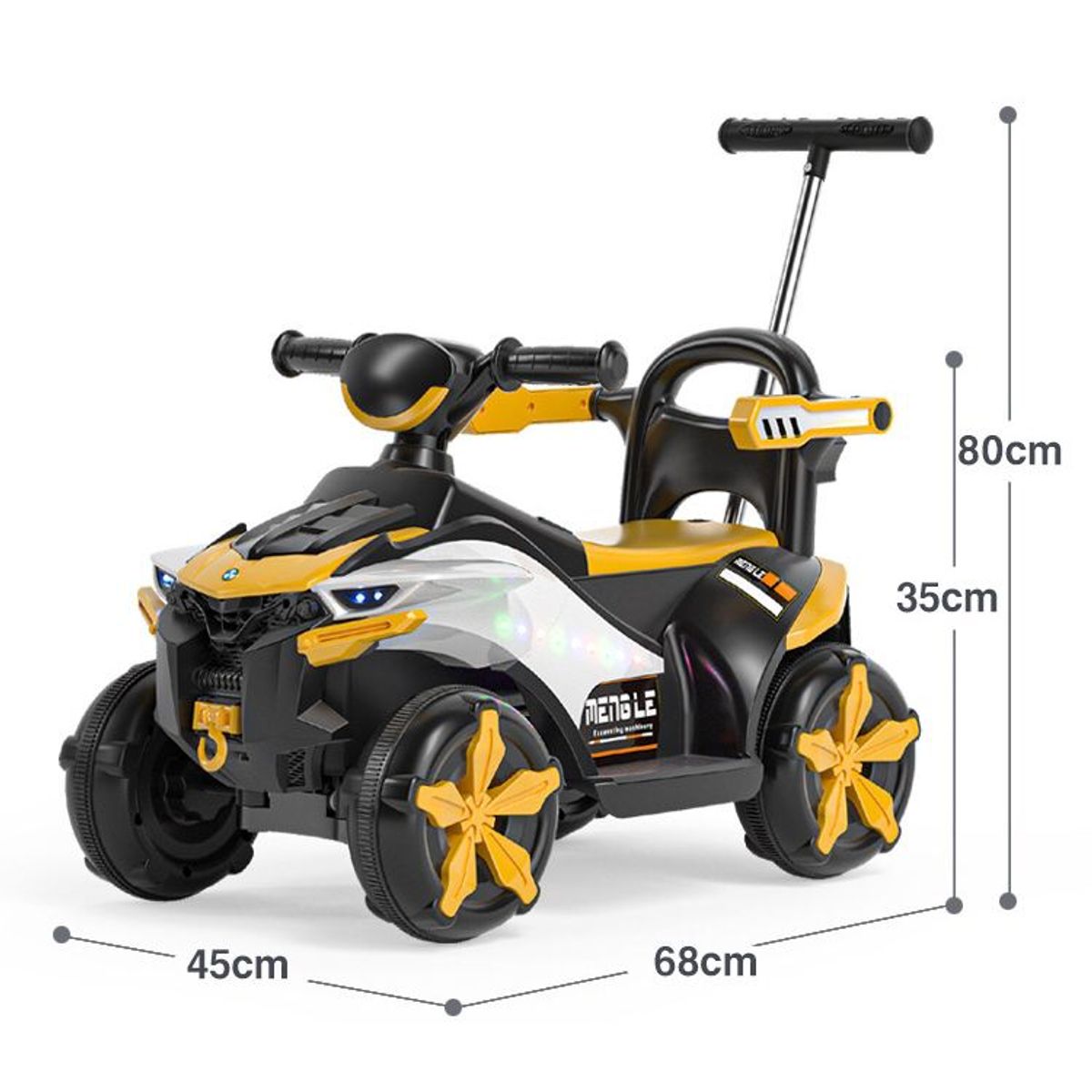 GENERICO - Carro guiador a batería para niños 6V - Buggy control remoto