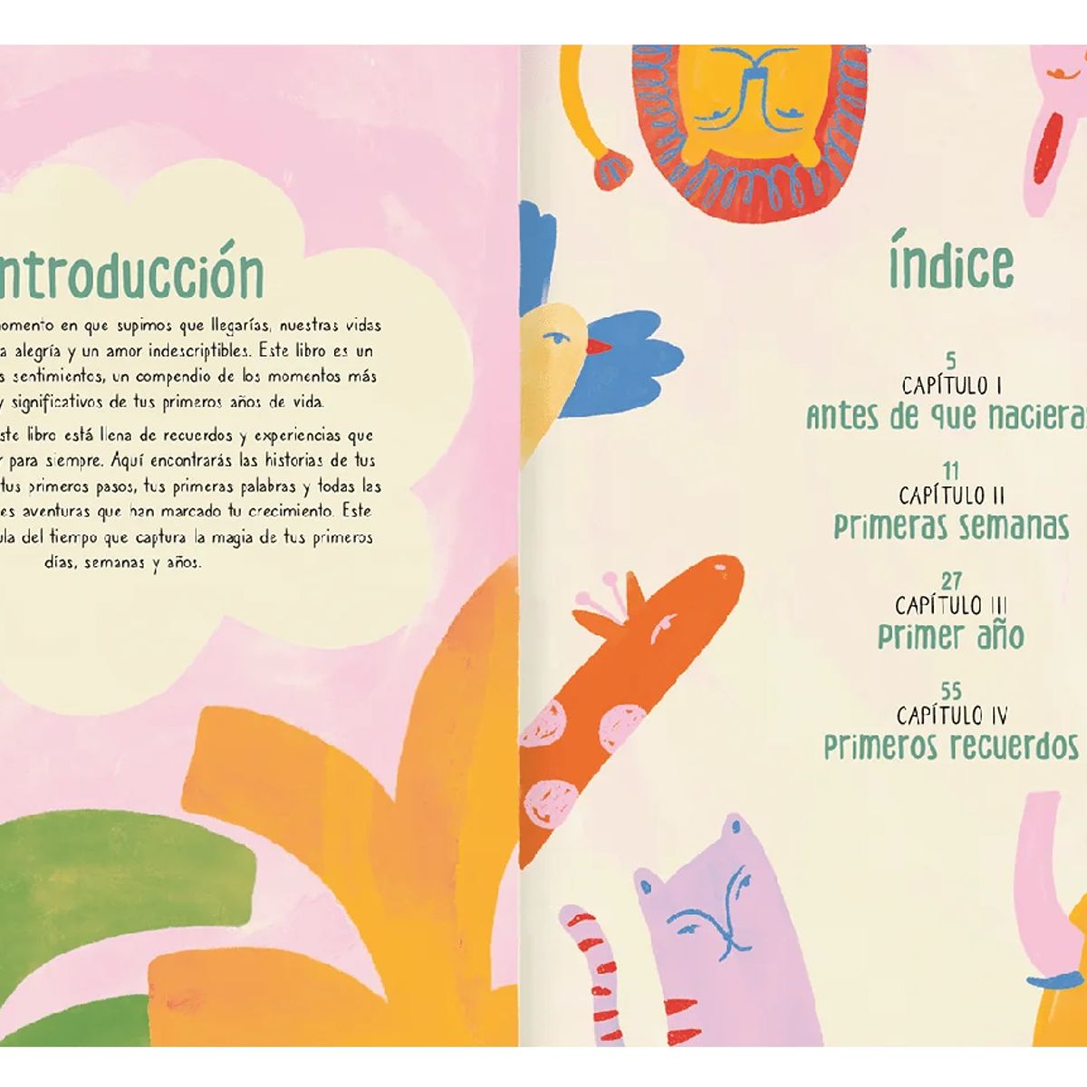 GENERICO - Album infantil regalo baby shower Mis primeros años