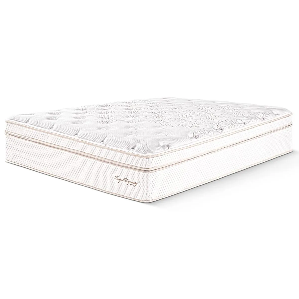 PARAISO - Colchón Royal Dynasty Queen + 2 Almohadas Viscoelásticas