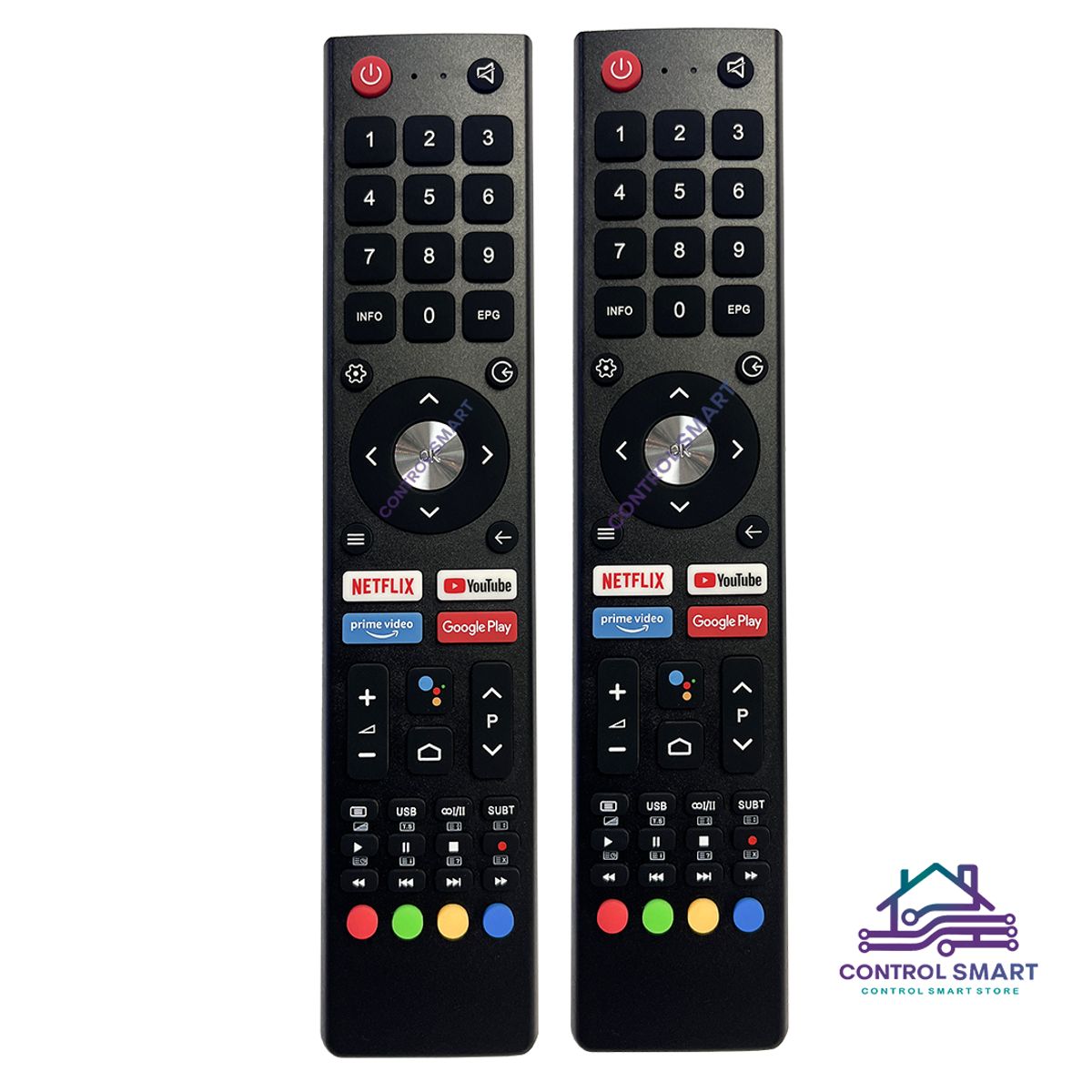 GENERICO - Control Remoto Para JVC Smart TV Con Voz y Accesos Directos