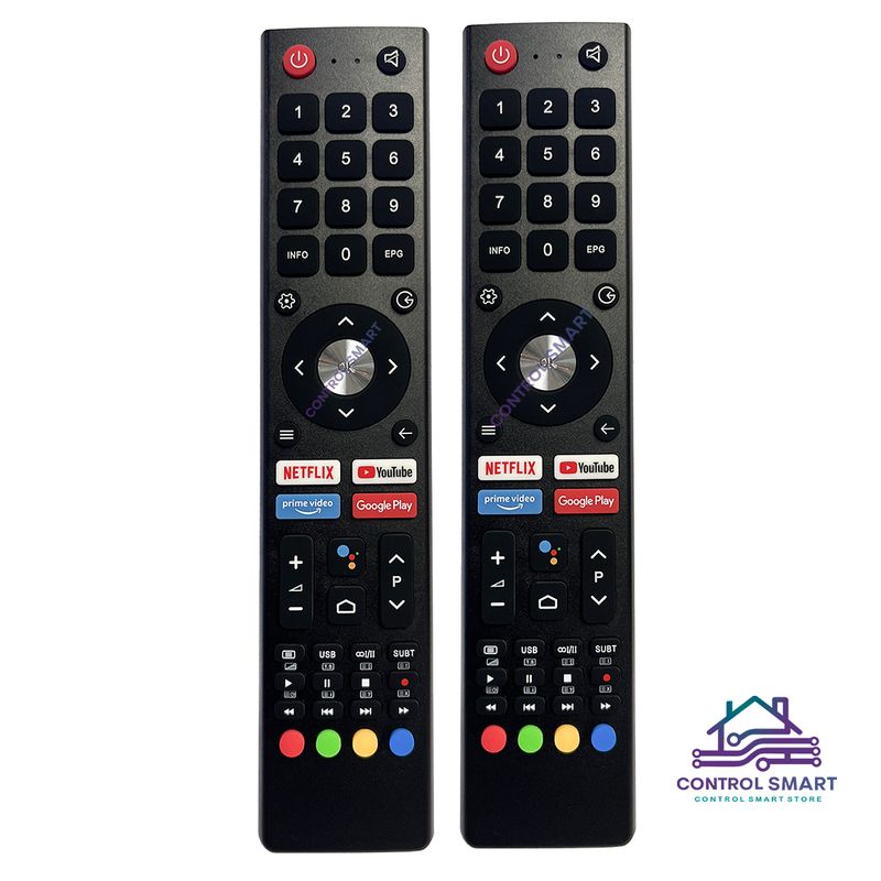 GENERICO - Control Remoto Para JVC Smart TV Con Voz y Accesos Directos