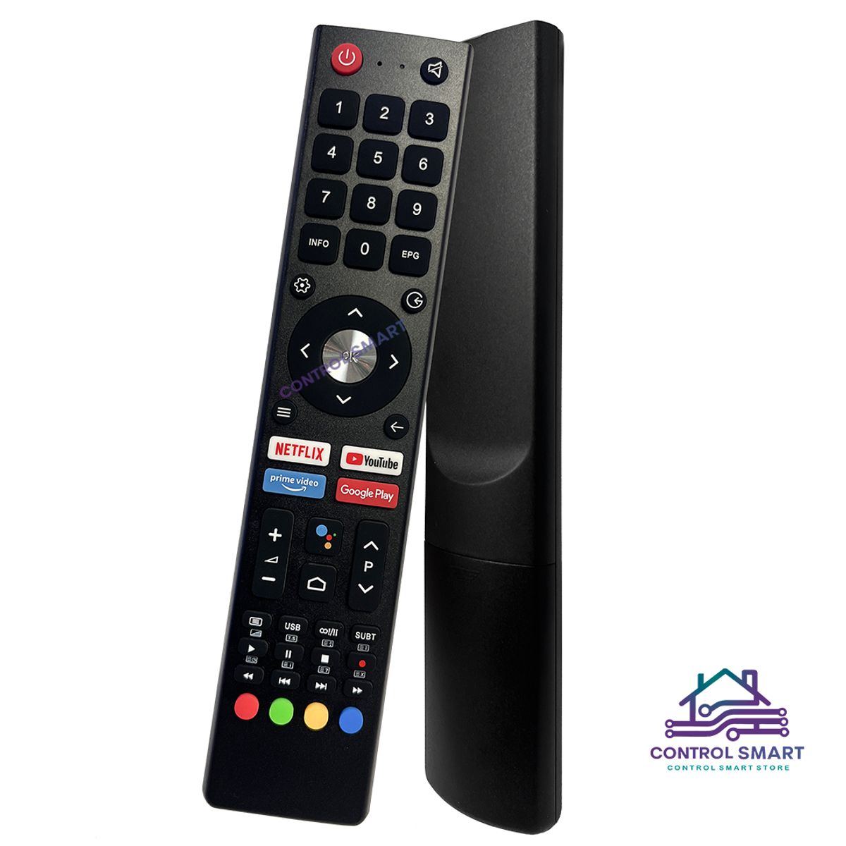 GENERICO - Control Remoto Para JVC Smart TV Con Voz y Accesos Directos