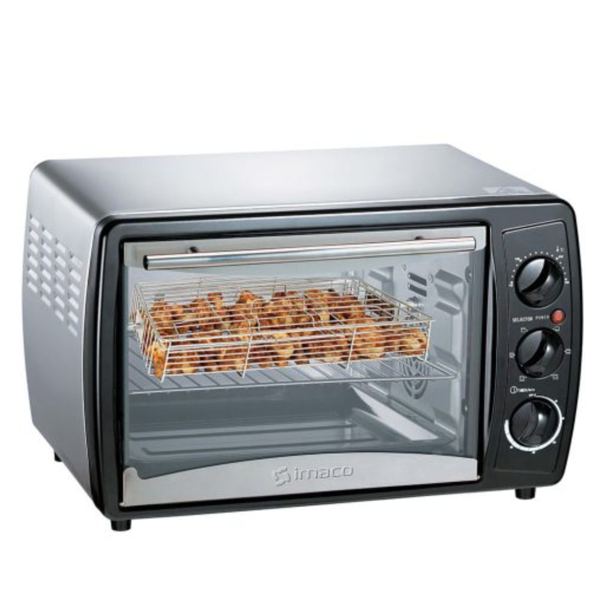 IMACO - Horno Eléctrico 19L con Rosticería Imaco HES 19R