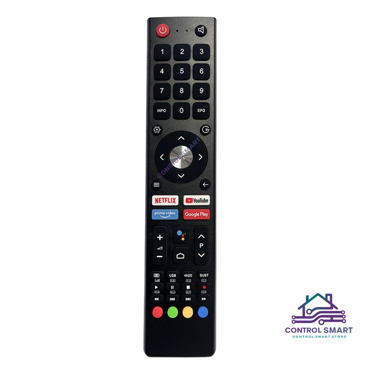 GENERICO - Control Remoto C3362 Para JVC Smart TV - Con Función De Voz