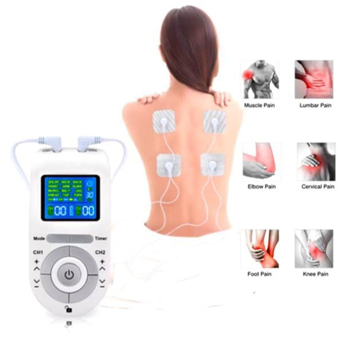 GENERICO - Electroestimulador Muscular