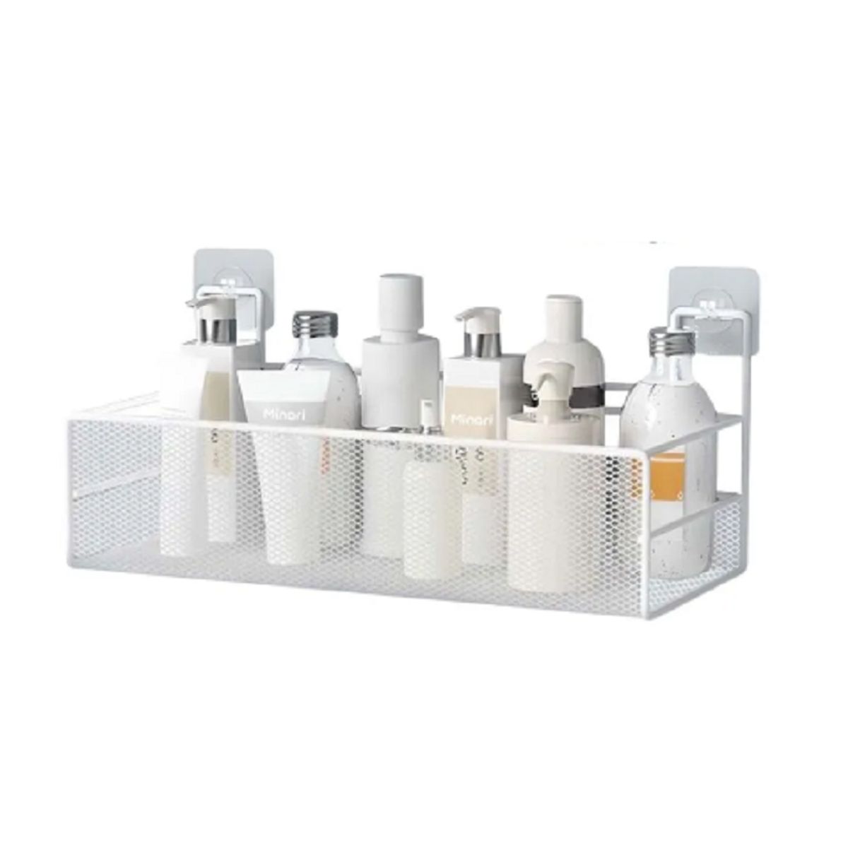 GENERICO - ESTANTE ORGANIZADOR COLGANTE DE BAÑO BLANCO