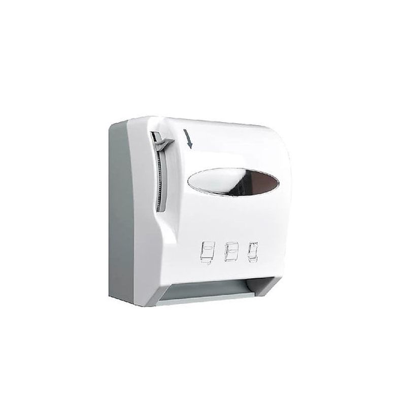 XM - DISPENSADOR DE PAPEL BLANCO CON GRIS DE ABS ADB6277
