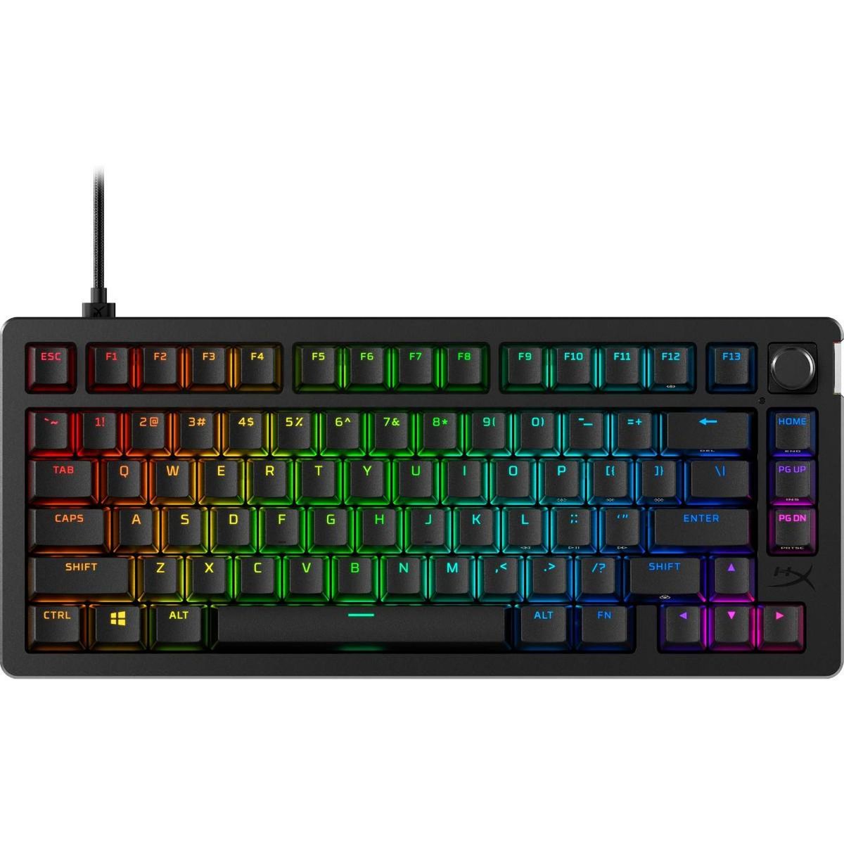HYPERX - Teclado Gaming HyperX Alloy Rise 75 - Negro