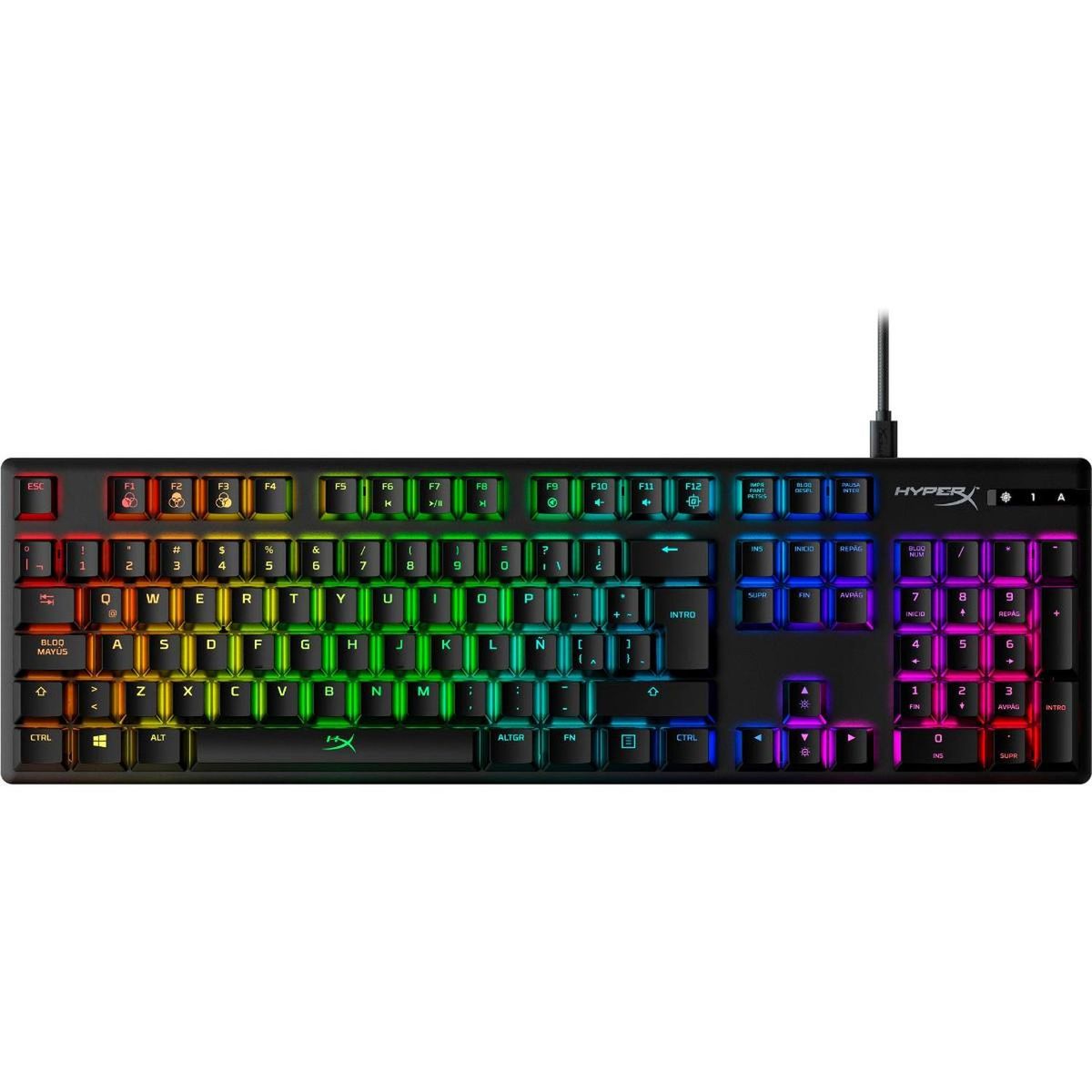 HYPERX - Teclado Gaming HyperX Alloy Origins - Negro