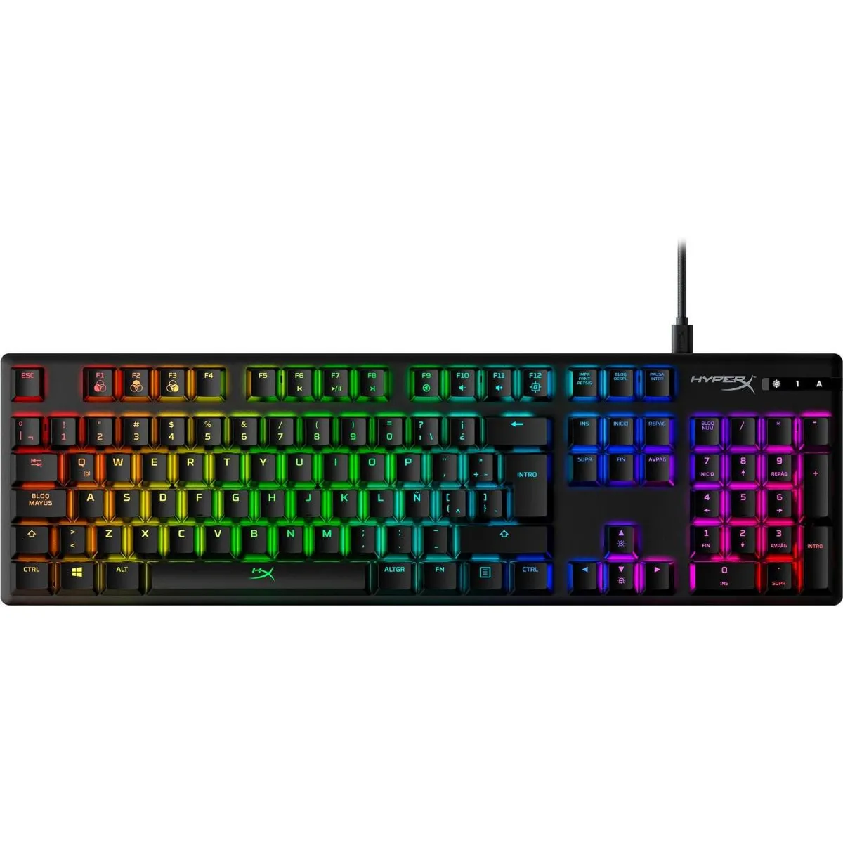 HYPERX - Teclado Gaming HyperX Alloy Origins - Negro