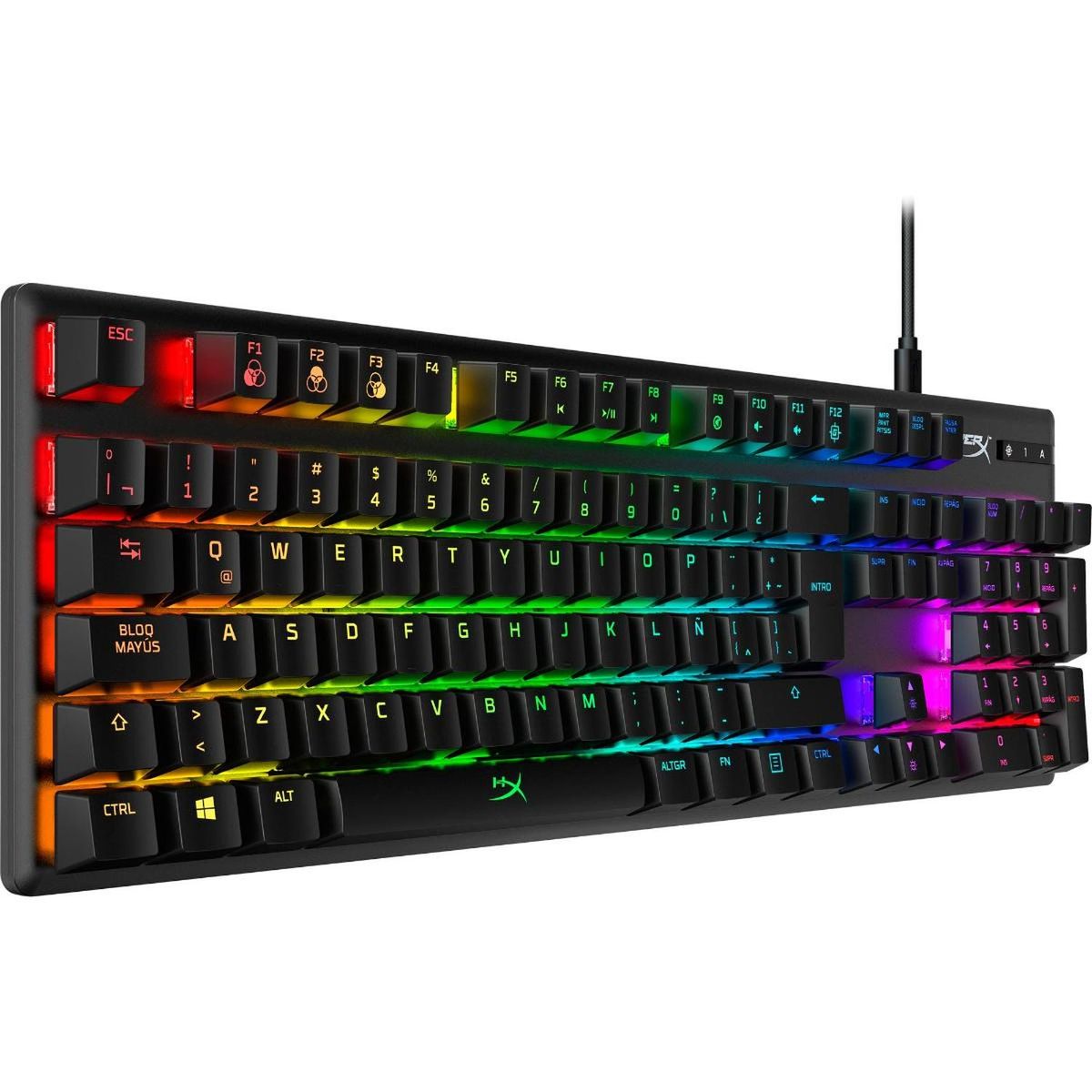 HYPERX - Teclado Gaming HyperX Alloy Origins - Negro