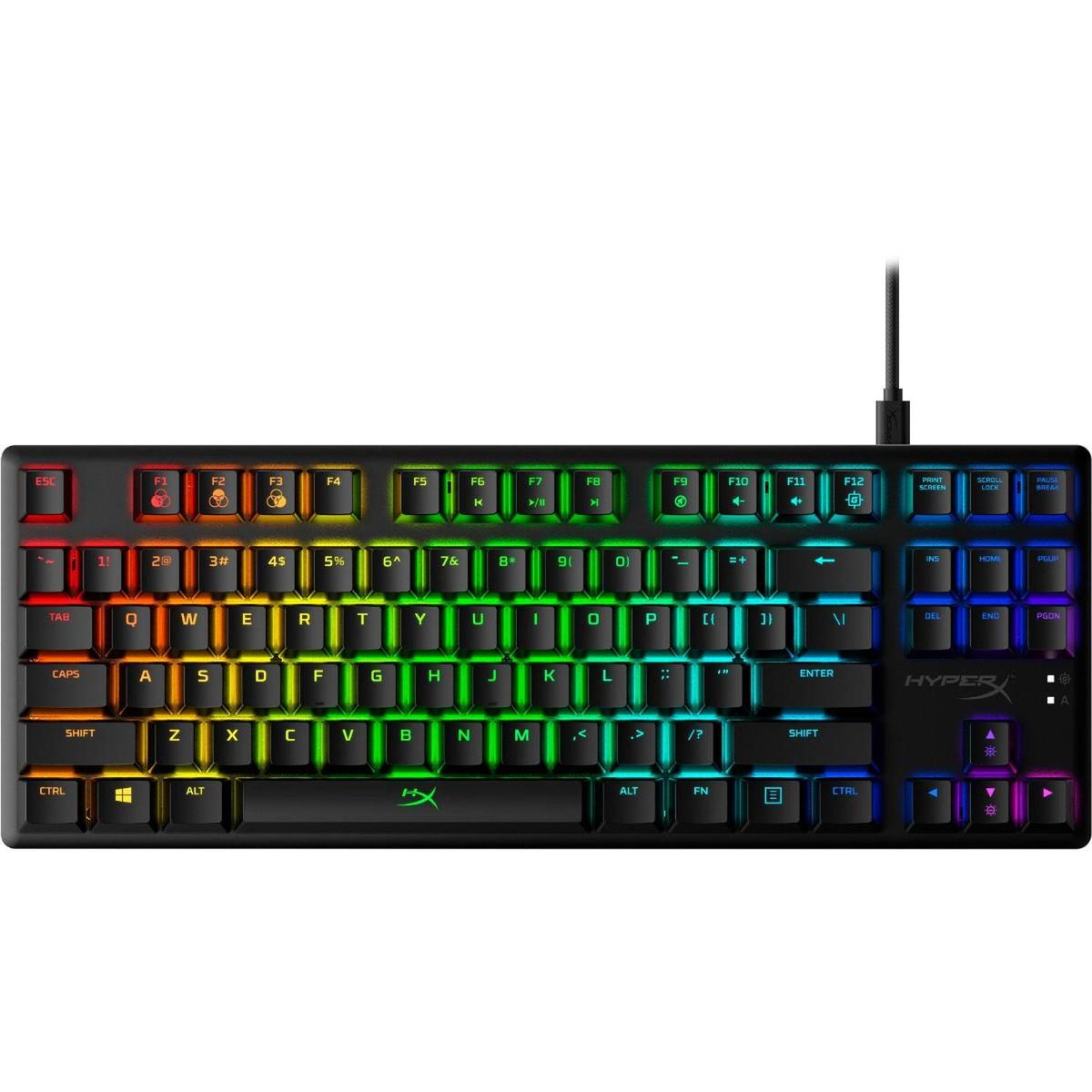 HYPERX - Teclado Gaming HyperX Alloy Origins Core en Inglés - Negro