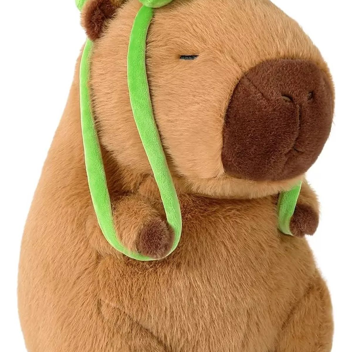 XCLUSIVE - PELUCHE CAPIBARA MOCHILA TORTUGA 22CM