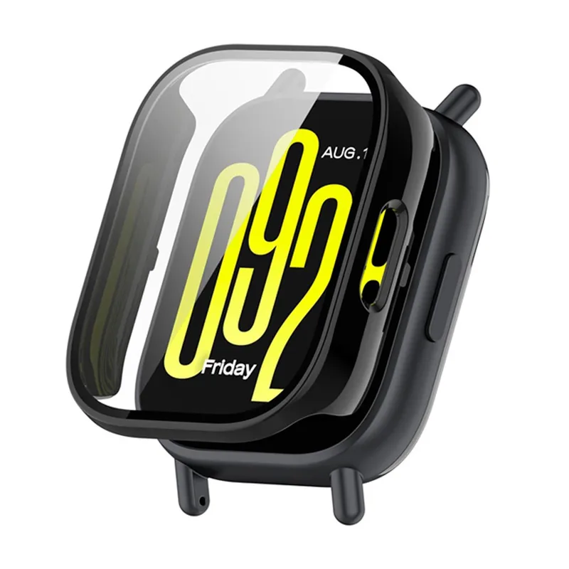 GENERICO - Case Bumper para Xiaomi Redmi Watch 5 Active Negro