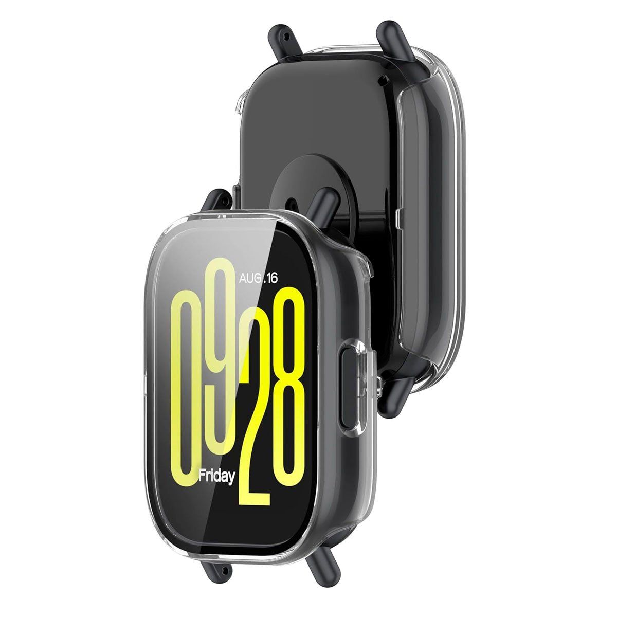 GENERICO - Case Bumper para Xiaomi Redmi Watch 5 Active Transparente