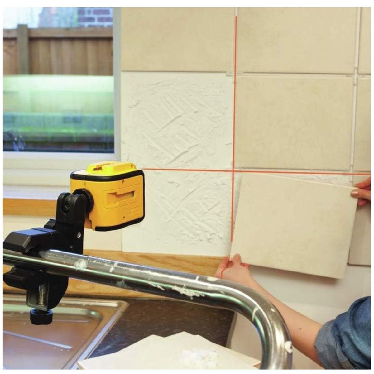 STANLEY - Nivel láser de línea cruzada Cubix STANLEY