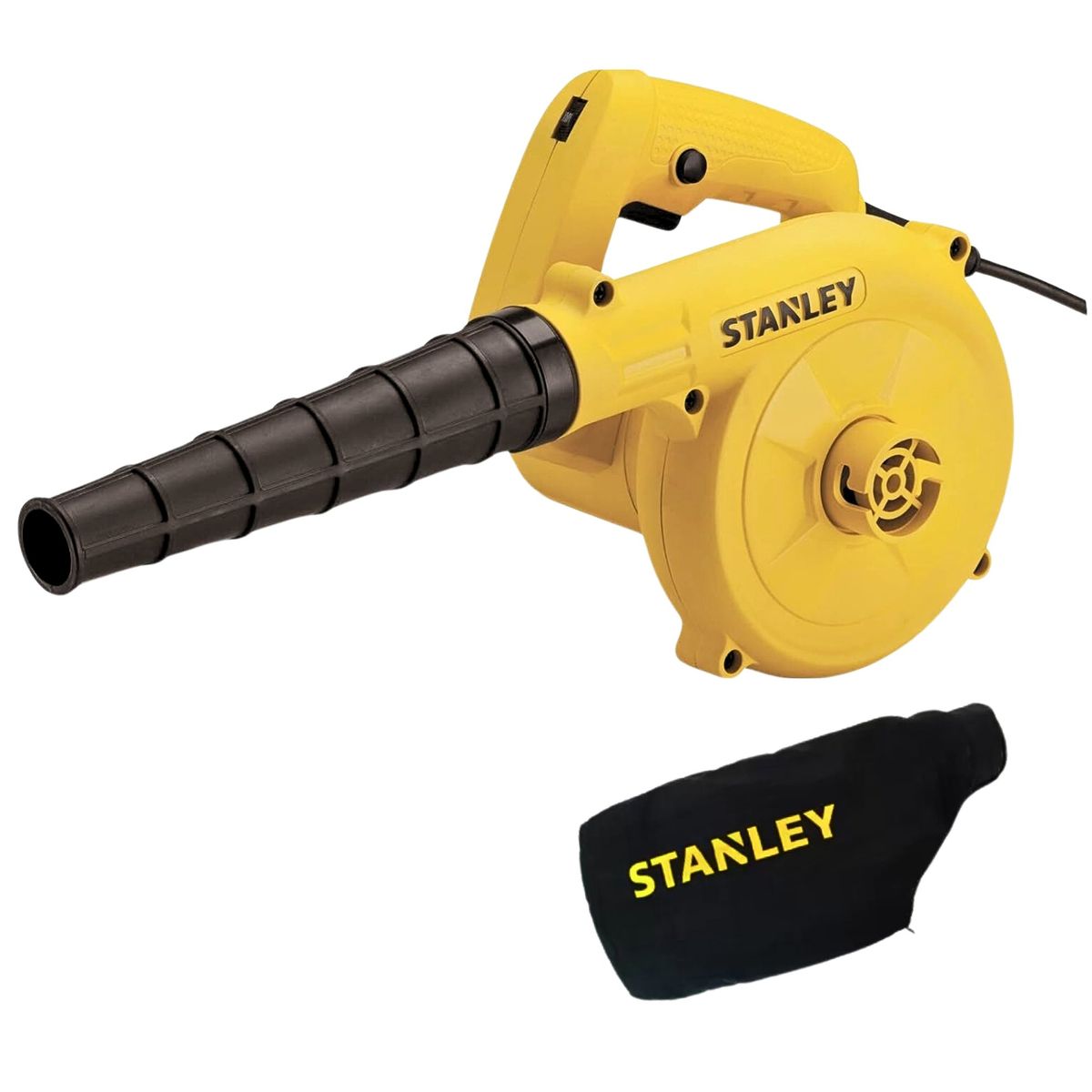 STANLEY - Soplador Aspiradora de Aire Eléctrico 600W STANLEY