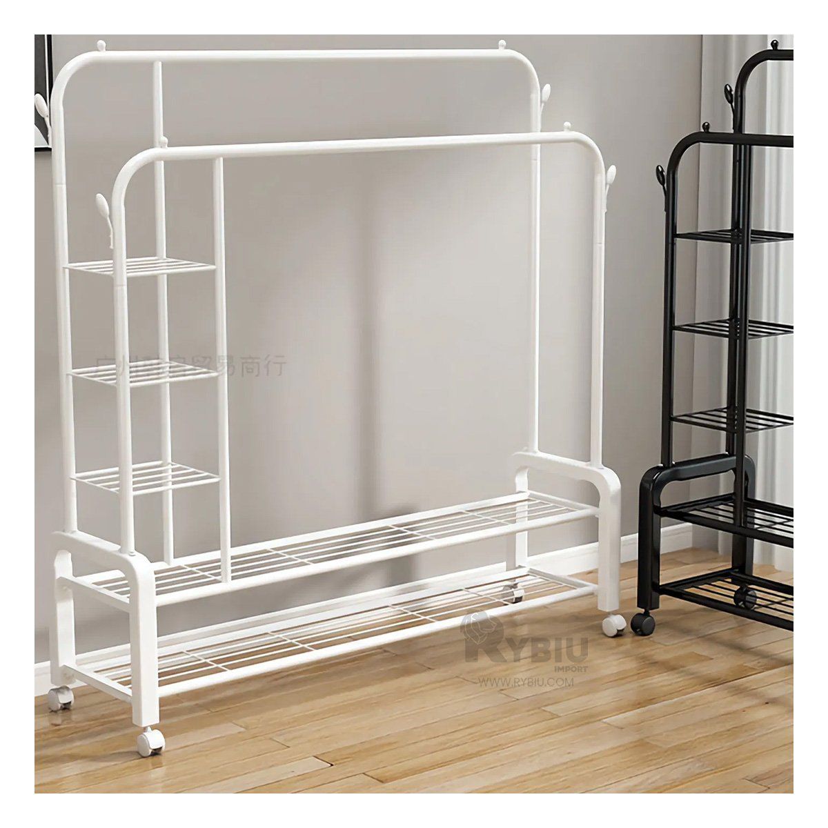 GENERICO - Soporte Doble con 2N Inferiores Blanco Y+Post-it Adhesivos