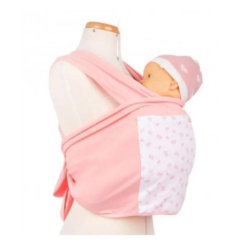 GENERICO - Fular Porta Bebe 2 Piezas Rosado