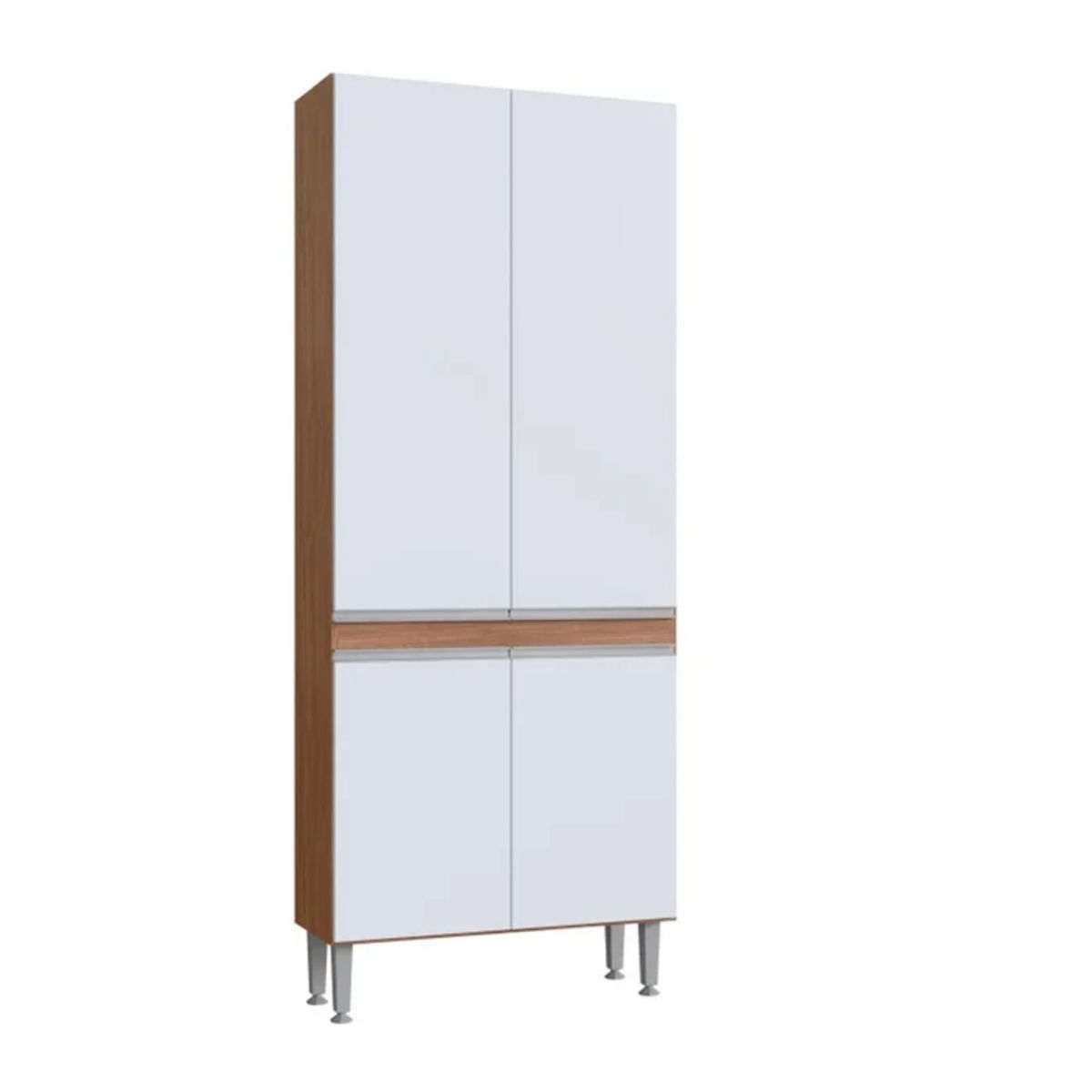 GENERICO - Mueble de Cocina Chizuku Blanco y Marrón R&R MUEBLES