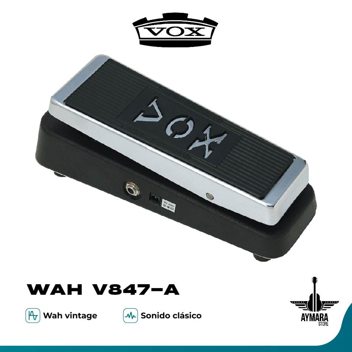VOX - Vox Wah V847-A  Pedalera para Guitarra