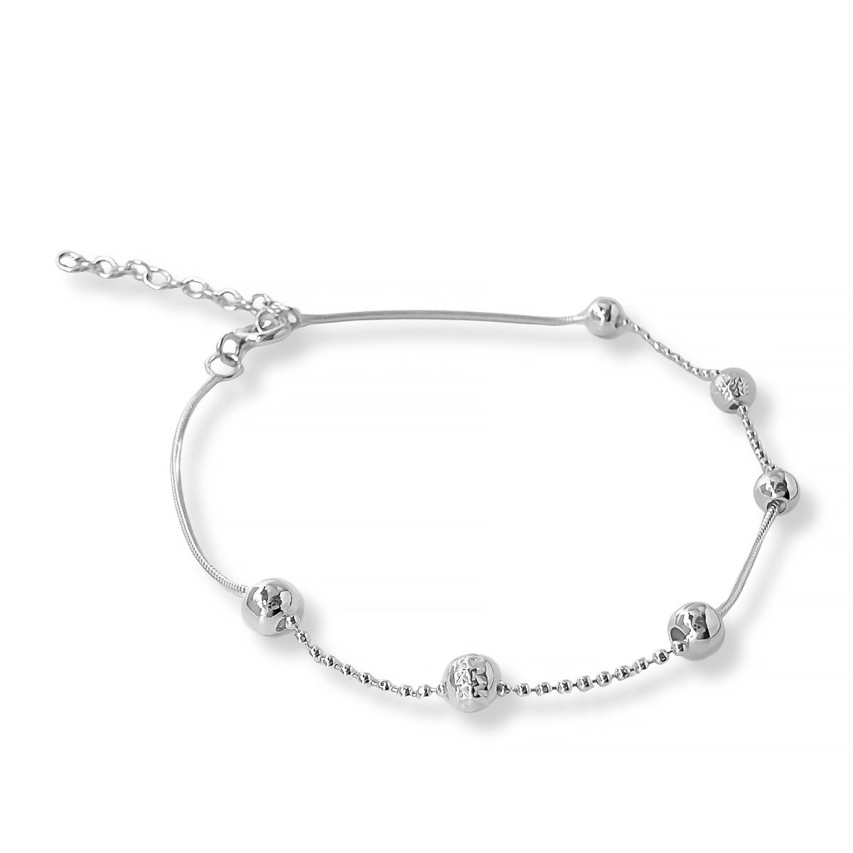 AMBAR JOYERIA - Pulsera de Plata 925 Satelite Mix 4