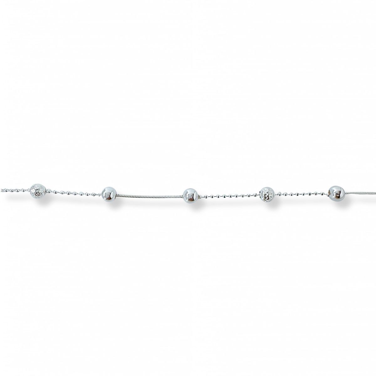 AMBAR JOYERIA - Pulsera de Plata 925 Satelite Mix 4