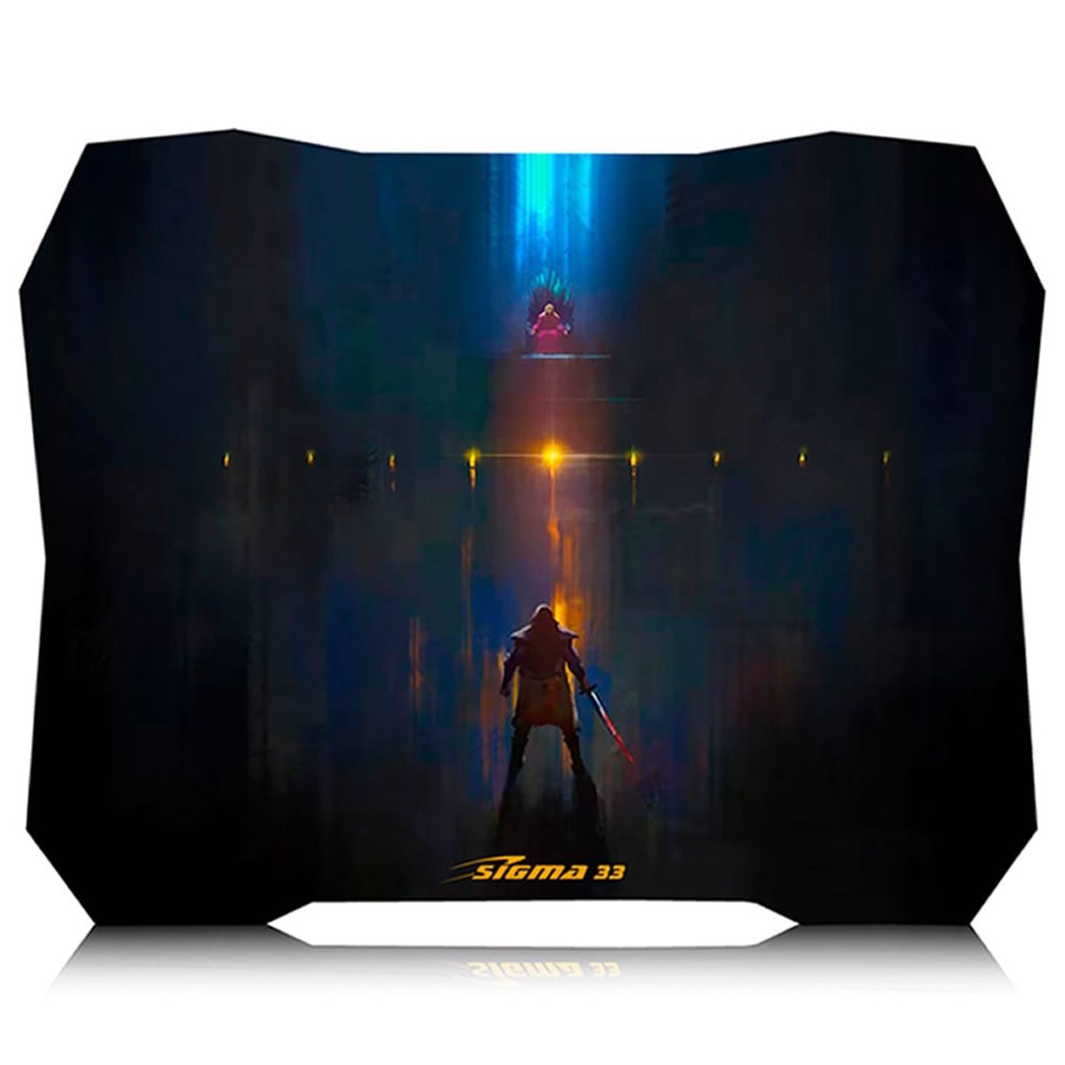 SIGMA - Pad Mouse Fighter Sigma X332+w Negro