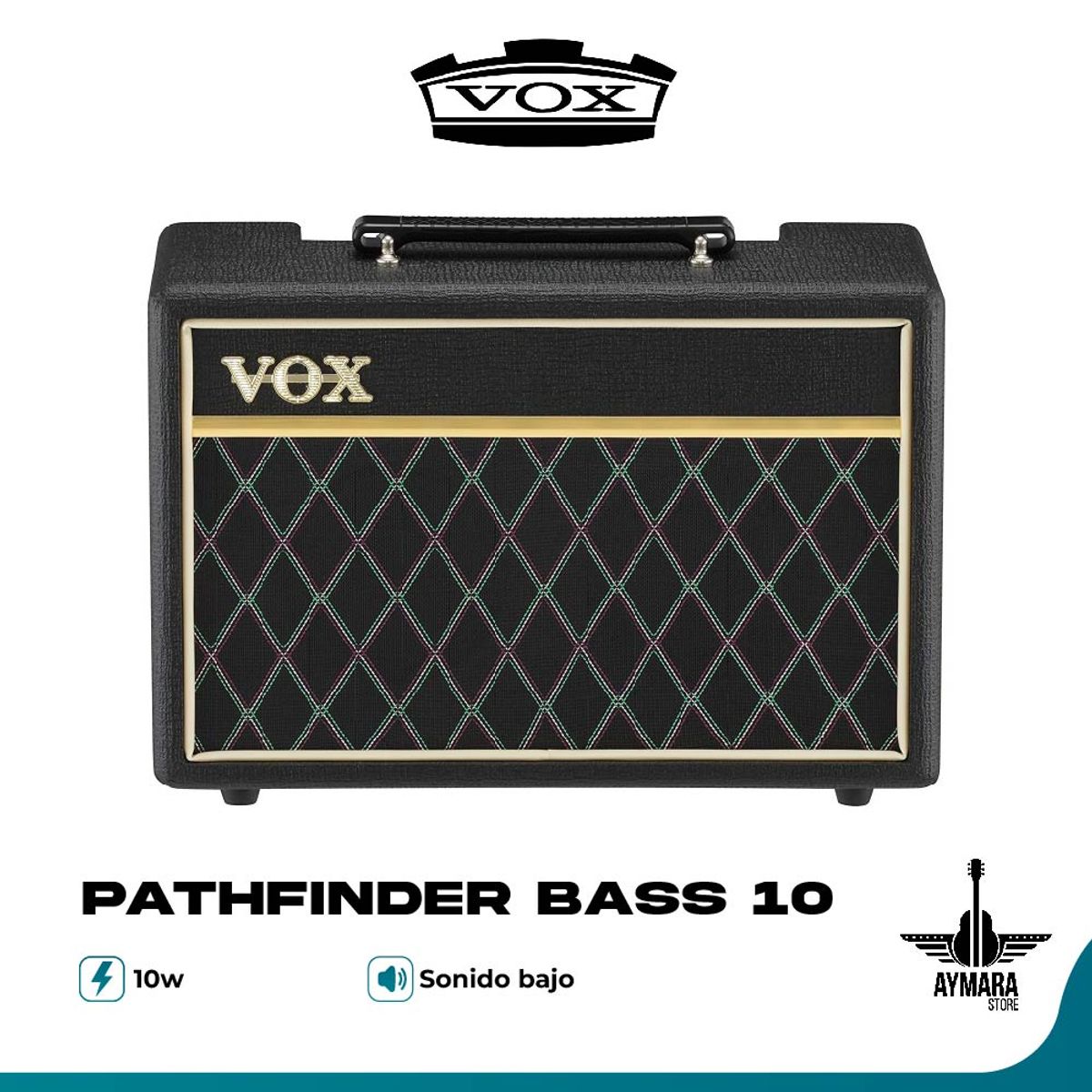 VOX - Vox Pathfinder Bass 10  Amplificador de 10 Watts para Bajo
