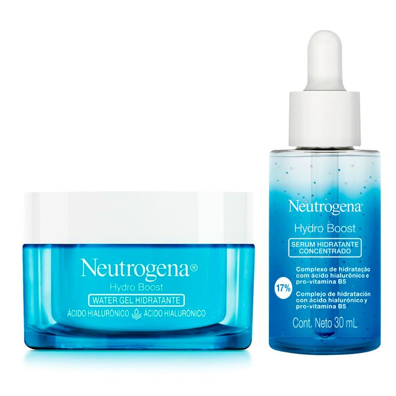 NEUTROGENA - Combo Neutrogena Humectante Hydro Boost Gel Noche + Serum