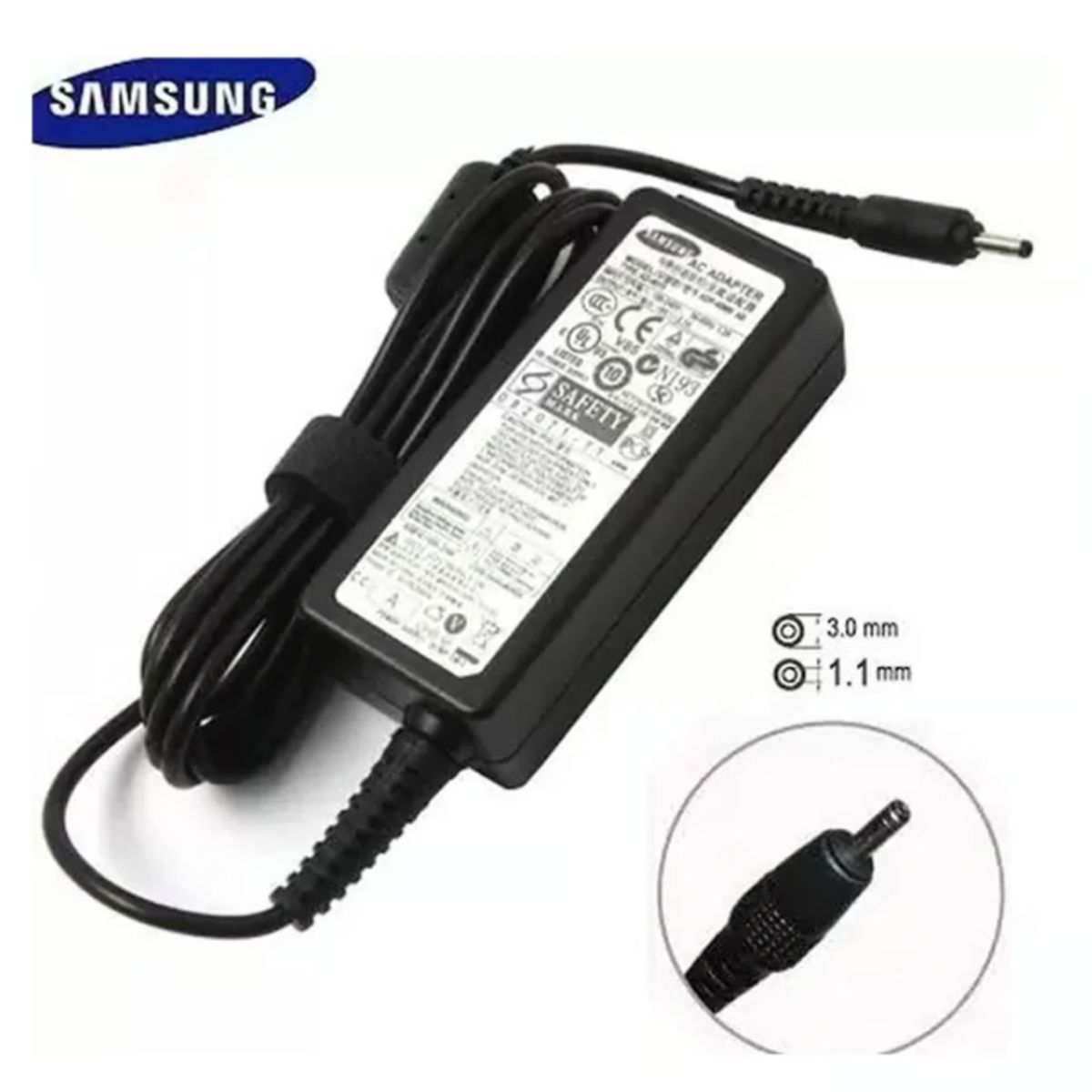 GENERICO - Cargador Compatible Samsung 19V 21A 40W-30-11mm