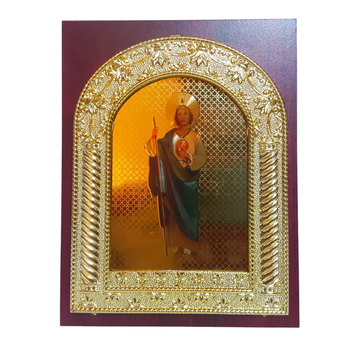 GENERICO - Retrato Cuadro Religioso San Judas Tadeo 17cm