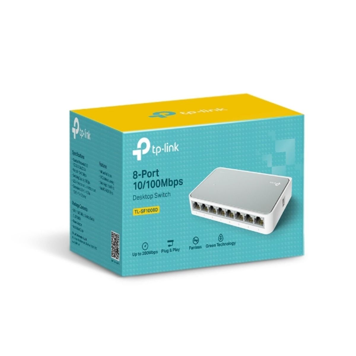 TP LINK - SWITCH  TP-LINK 8 PUERTOS  TL-SF1008D 10/100 MBPS