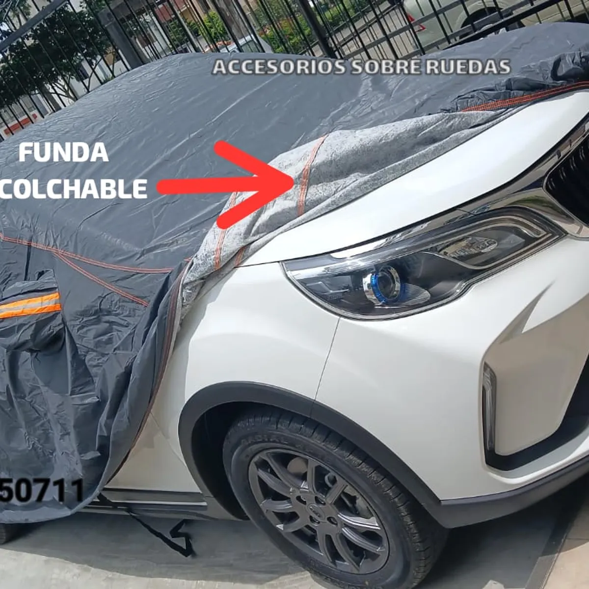 GENERICO - Cobertor GEELY GX3 PRO impermeable acolchado